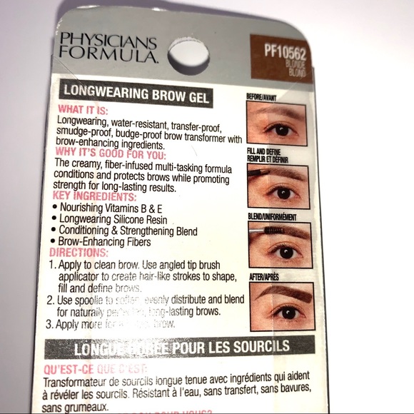 Physicians Formula Makeup Physicians Formula Brow Last Blonde Gel
